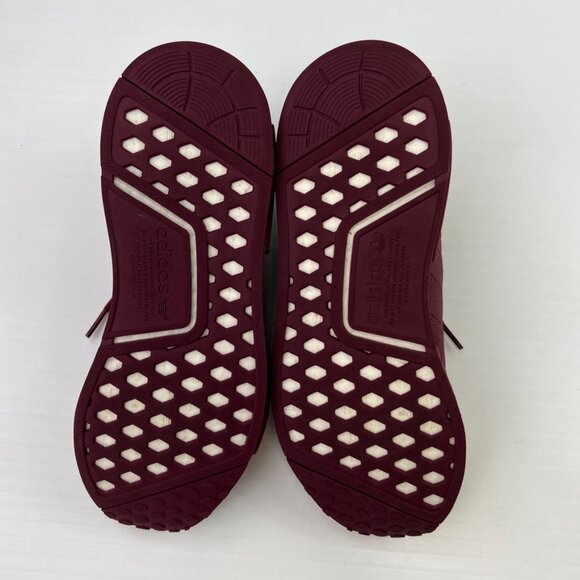 Adidas Shoe Women 8 NMD R1 Victory Crimson Lace Up Low Top Run Gym Sneaker Ex - Picture 11 of 14